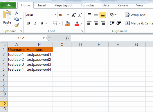 Java Program To Update Excel File