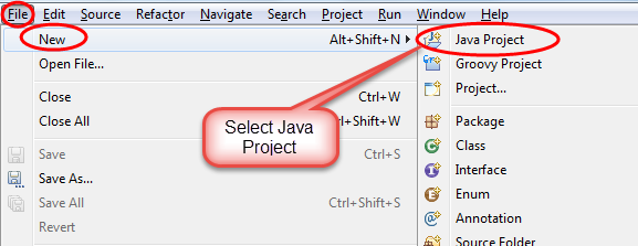 New Java project